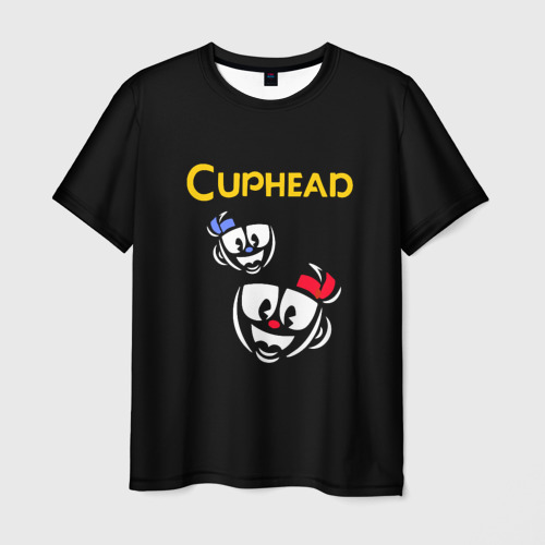 Мужская футболка 3D Cuphead, цвет 3D печать