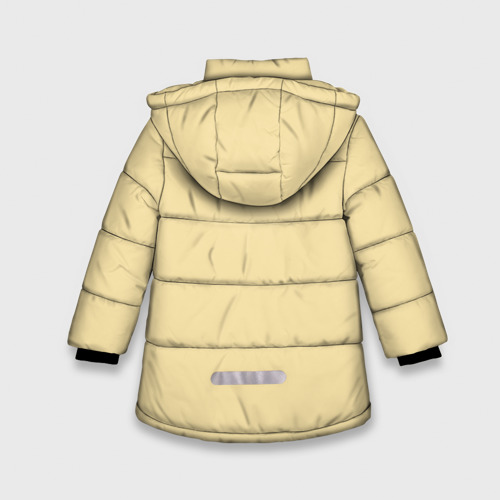 Зимняя куртка для девочек 3D Cuphead, цвет черный - фото 2