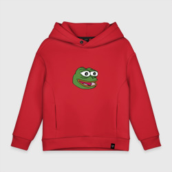 Детское худи Oversize хлопок Pepe frog