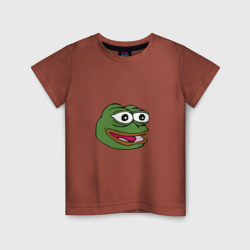 Детская футболка хлопок Pepe frog