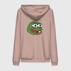 Мужская толстовка на молнии хлопок Pepe frog