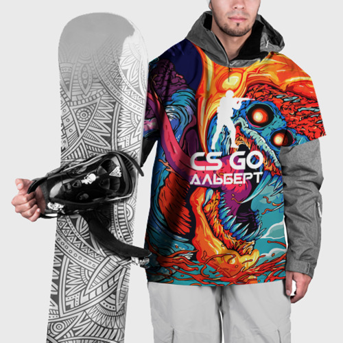 Накидка на куртку 3D Альберт в стиле CS GO, цвет 3D печать