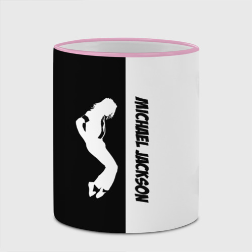 Кружка с полной запечаткой Michael Jackson, цвет Кант розовый - фото 4