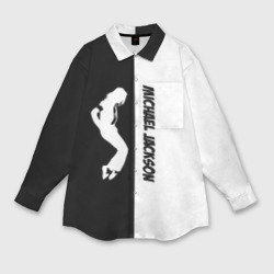 Мужская рубашка oversize 3D Michael Jackson