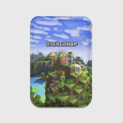 Картхолдер Magsafe магнитный Александр - Minecraft