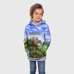 Детская толстовка 3D Александр - Minecraft - фото 2