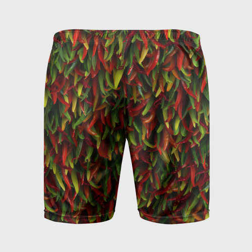 Мужские шорты спортивные Перчики, цвет 3D печать - фото 2