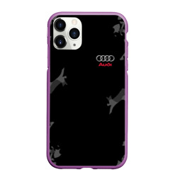 Чехол для iPhone 11 Pro Max матовый Audi sport