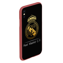 Чехол для iPhone XS Max матовый Real Gold Edition - фото 2