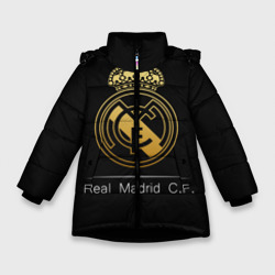 Зимняя куртка для девочек 3D Real Gold Edition