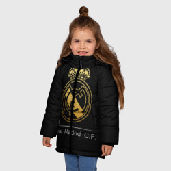 Зимняя куртка для девочек 3D Real Gold Edition - фото 2