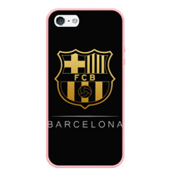 Чехол для iPhone 5/5S матовый Barcelona Gold Edition