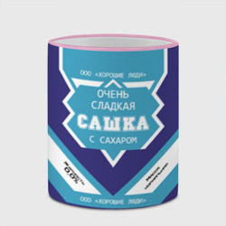 Кружка с полной запечаткой Очень сладкая Сашка - фото 2