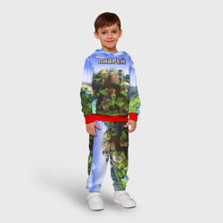 Детский костюм с толстовкой 3D Андрей - Minecraft - фото 2