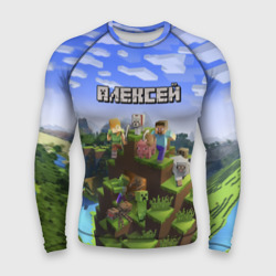 Мужской рашгард 3D Алексей - Minecraft