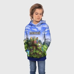 Детская толстовка 3D Алексей - Minecraft - фото 2