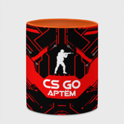 Кружка с полной запечаткой Counter Strike-Артём - фото 2