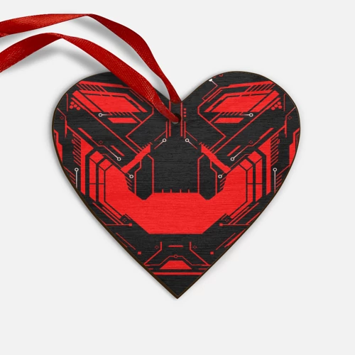 Деревянная игрушка Сердце Counter Strike-Артём - фото 2