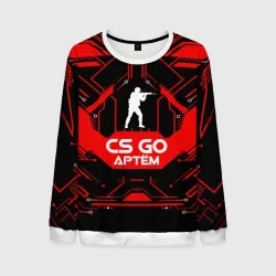 Мужской свитшот 3D Counter Strike-Артём