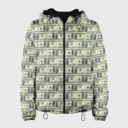 Женская куртка 3D Доллары