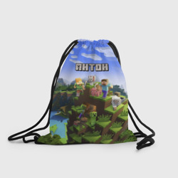 Рюкзак-мешок 3D Антон - Minecraft