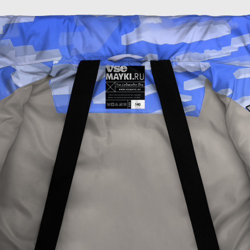 Зимняя куртка для мальчиков 3D Владимир - Minecraft, цвет светло-серый - фото 7