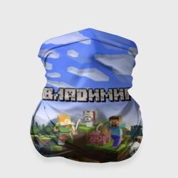 Бандана-труба 3D Владимир - Minecraft