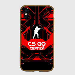Чехол для iPhone XS Max матовый Counter Strike-Сергей
