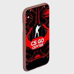 Чехол для iPhone XS Max матовый Counter Strike-Сергей - фото 2