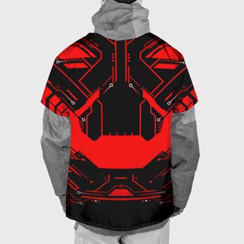 Накидка на куртку 3D Counter Strike-Сергей, цвет 3D печать - фото 2
