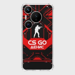 Чехол для Huawei Pura 70 Counter Strike-Денис