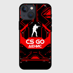 Чехол для iPhone 13 mini Counter Strike-Денис