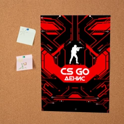 Постер Counter Strike-Денис - фото 2