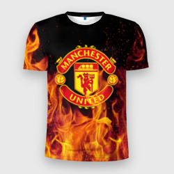 Мужская футболка 3D Slim FC Manchester United