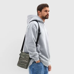 Сумка через плечо 3D Именной камуфляж. Александр - фото 2