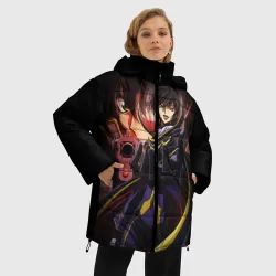 Женская зимняя куртка Oversize Code Geass 8 - фото 2