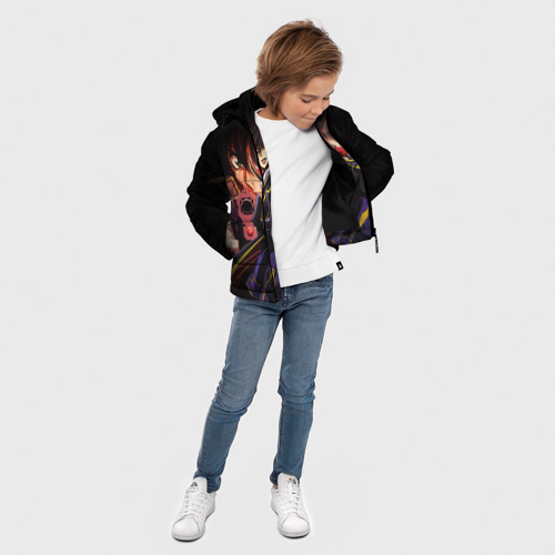 Зимняя куртка для мальчиков 3D Code Geass 8, цвет черный - фото 5