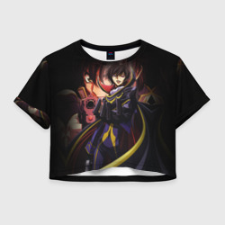 Женская футболка Crop-top 3D Code Geass 8