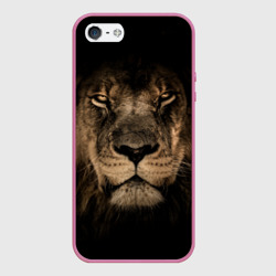 Чехол для iPhone 5/5S матовый Лев