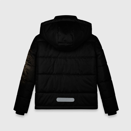Зимняя куртка для мальчиков 3D Лев, цвет светло-серый - фото 2