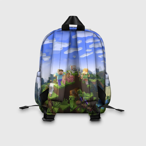 Детский рюкзак 3D Дмитрий - Minecraft - фото 4