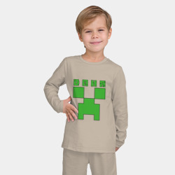Детская пижама с лонгсливом хлопок Даня - Minecraft - фото 2