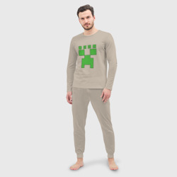 Мужская пижама с лонгсливом хлопок Даня - Minecraft - фото 2