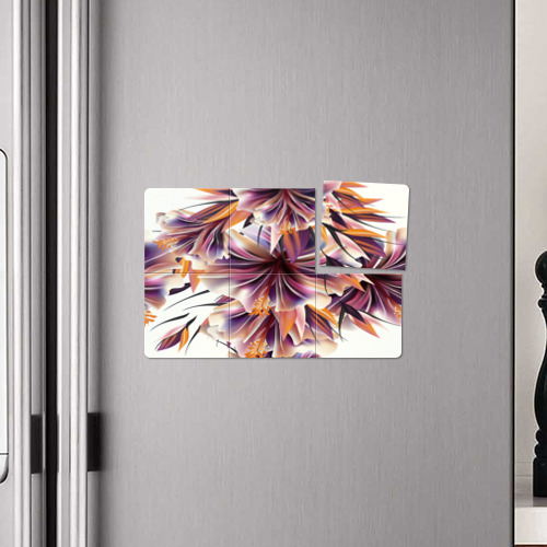 Магнитный плакат 3Х2 Необычный цветок - фото 4