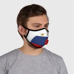 Маска из неопрена Россия Триколор - фото 2