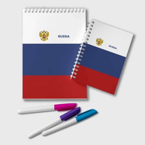 Блокнот Россия Триколор