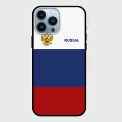 Чехол для iPhone 13 Pro Max Россия Триколор