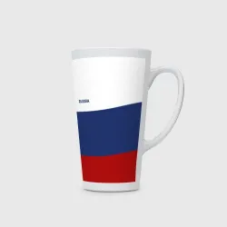 Кружка Латте Россия Триколор - фото 2