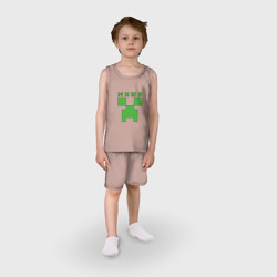 Детская пижама с шортами хлопок Миша - Minecraft - фото 2
