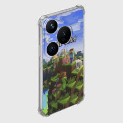Чехол для Huawei Pura 70 Кирилл - Minecraft - фото 2